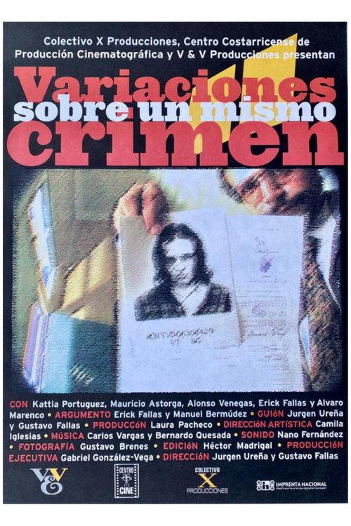Variaciones sobre un mismo crimen 1999 official movie poster