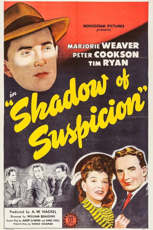 Shadow of Suspicion 1944 official movie poster