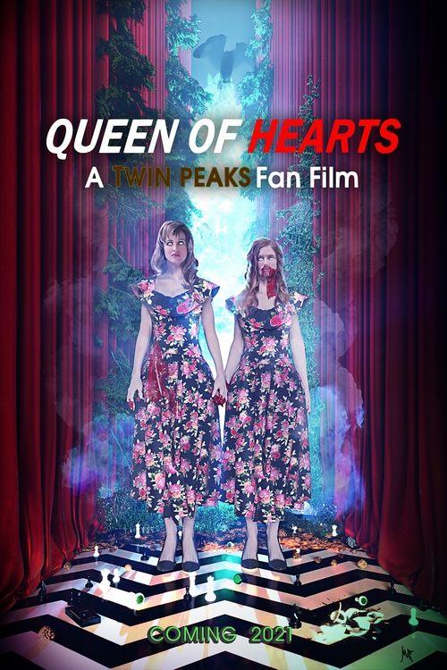 Queen of Hearts: A Twin Peaks Fan Film 2022 official movie poster