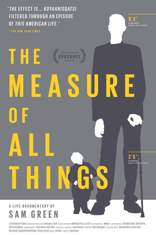 The Measure of All Things 2014 official movie poster
