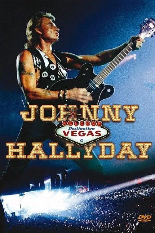 Johnny Hallyday - Destination Vegas 1996 official movie poster