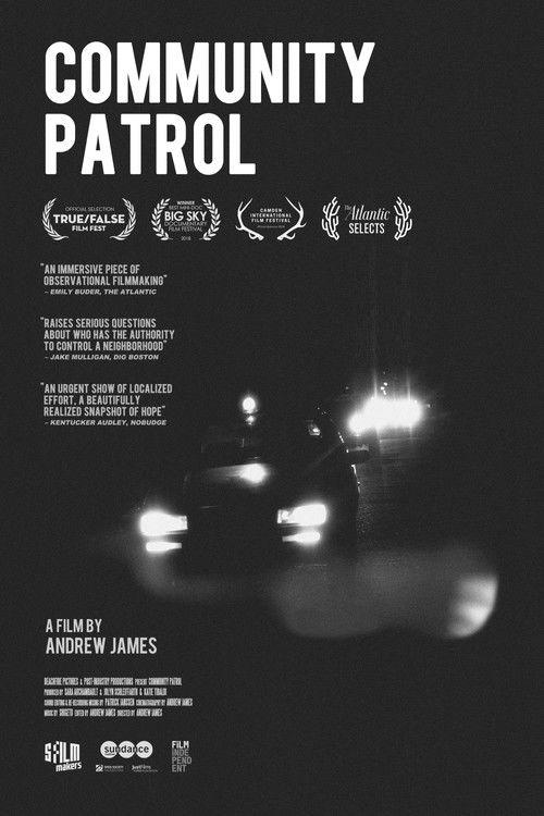 Community Patrol 2018 official movie poster