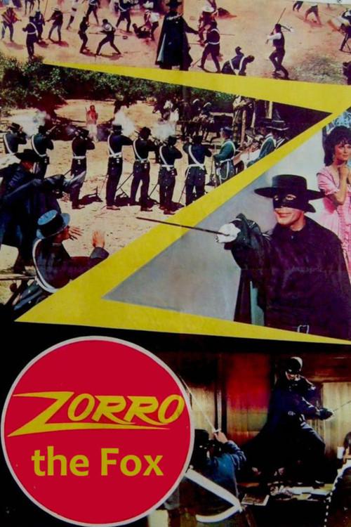 Zorro the Fox 1968 official movie poster
