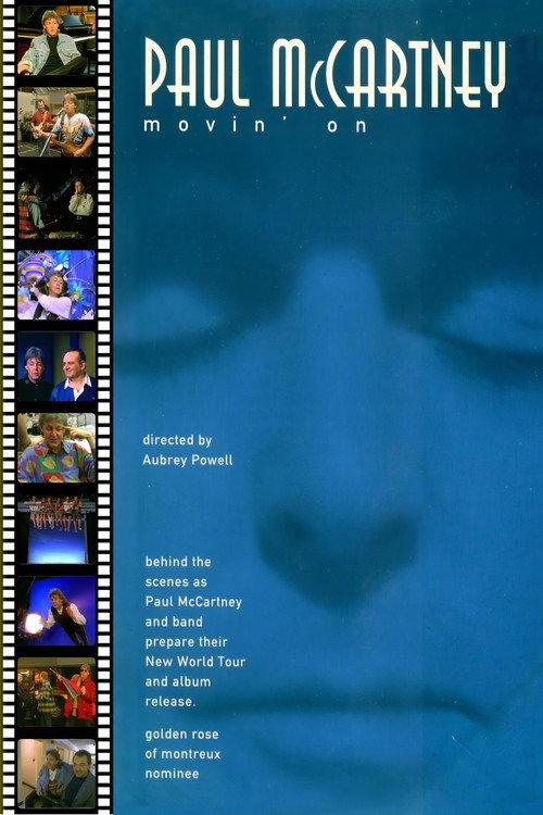 Paul McCartney: Movin' On 1993 official movie poster