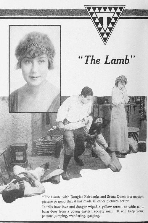 The Lamb 1915 official movie poster