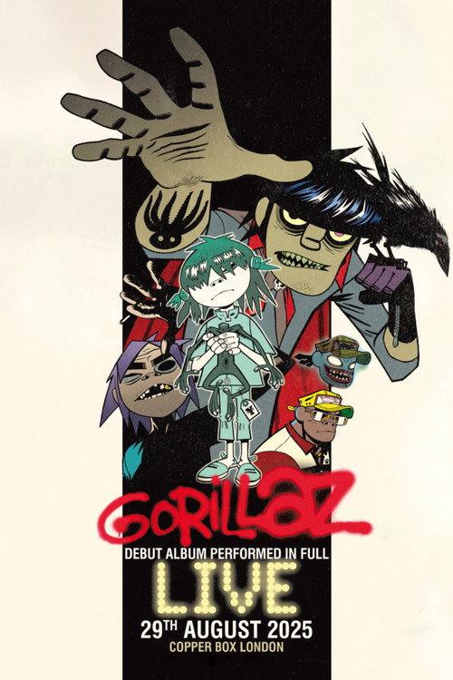Gorillaz Live (YouTube Music Nights) 2025 official movie poster