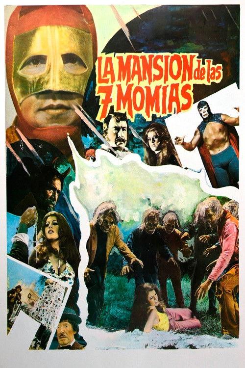 The Mansion of The 7 Mummies 1977 official movie poster