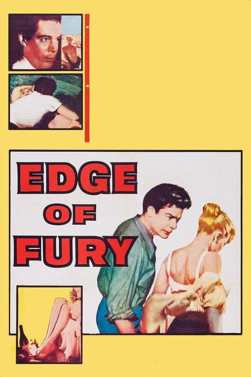 Edge of Fury 1958 official movie poster