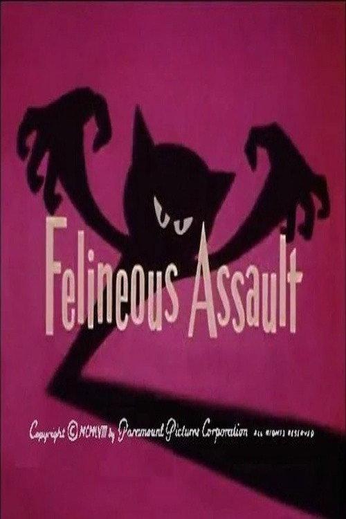 Felineous Assault 1959 official movie poster