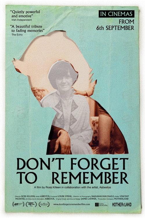 Don't Forget to Remember 2024 official movie poster