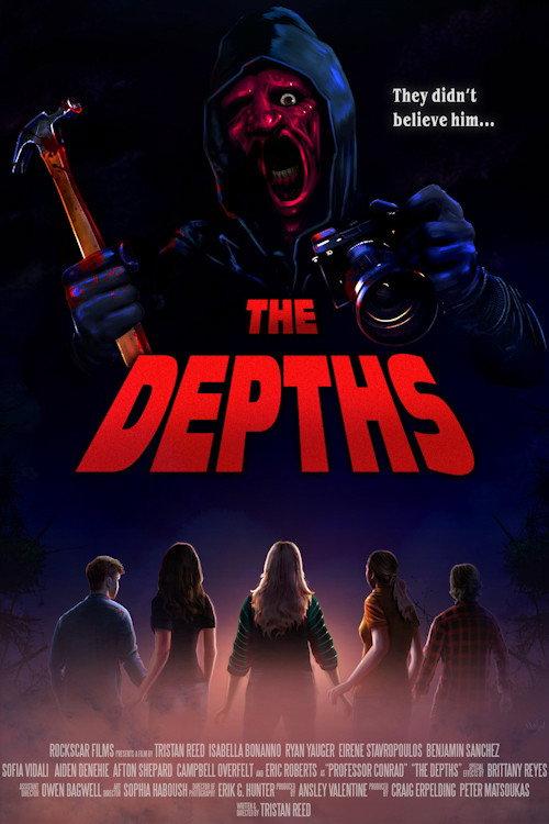 The Depths 2024 official movie poster