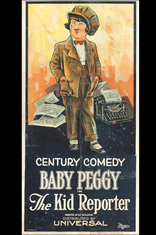 The Kid Reporter 1923 official movie poster