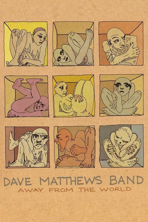 Dave Matthews Band: Away From the World 2012 official movie poster