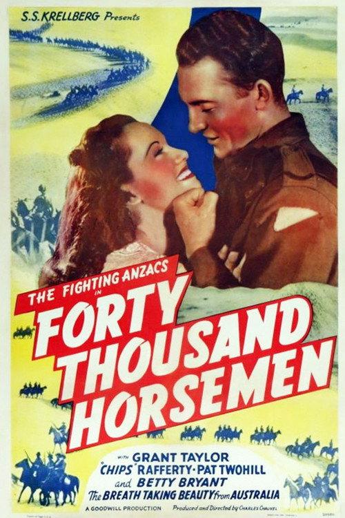 Forty Thousand Horsemen 1940 official movie poster