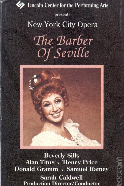 New York City Opera: The Barber of Seville 1976 official movie poster