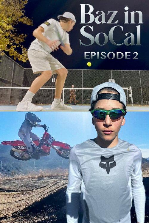 SX Training at Fox Raceway - Baz in SoCal 2024 official movie poster