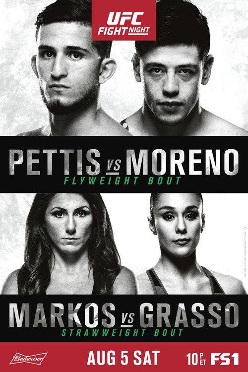 UFC Fight Night 114: Pettis vs. Moreno 2017 official movie poster
