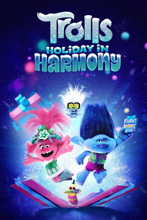 Trolls Holiday in Harmony 2021 official movie poster