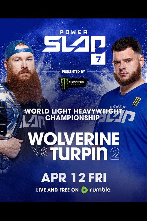 Power Slap 7: Wolverine vs. Turpin 2 2024 official movie poster