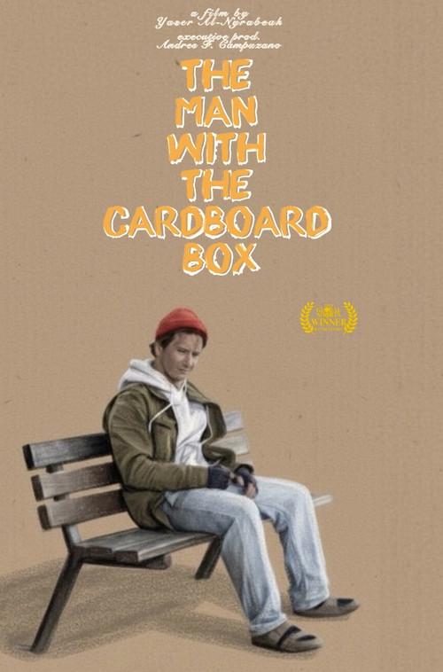 The Man With The Cardboard Box 2025 official movie poster
