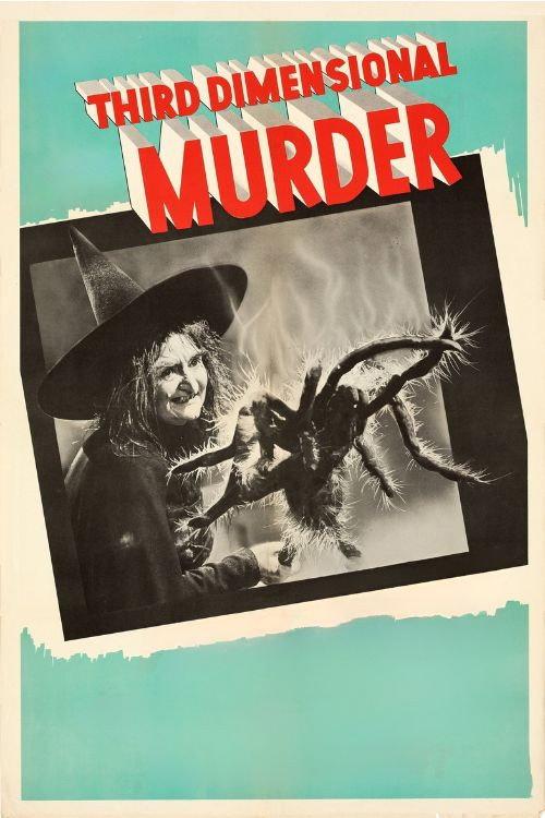 Third Dimensional Murder 1941 official movie poster
