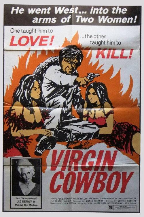 Virgin Cowboy 1975 official movie poster