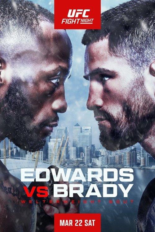 UFC Fight Night 255: Edwards vs. Brady 2025 official movie poster