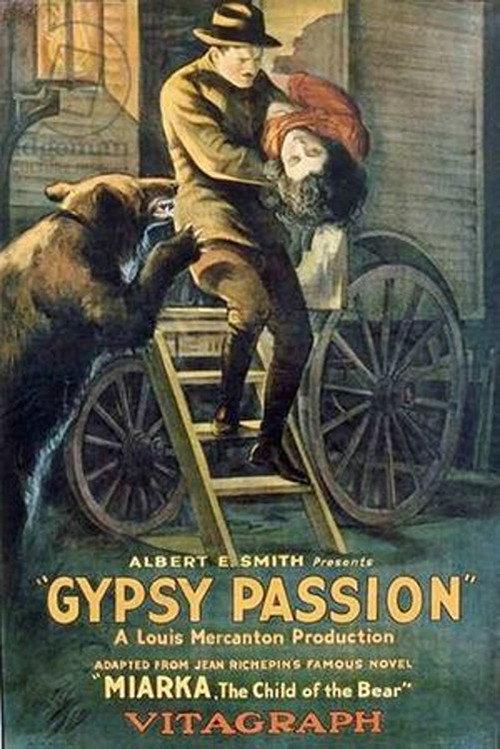 Miarka, la fille à l'ourse 1920 official movie poster