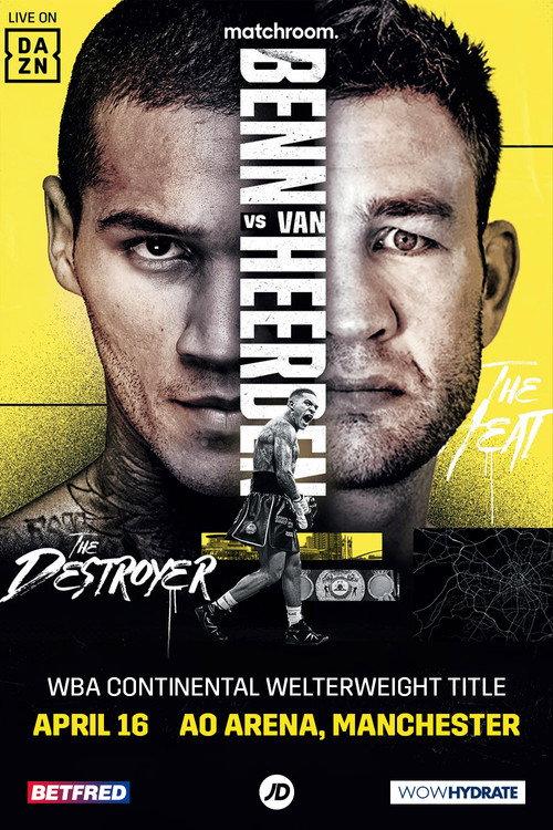 Conor Benn vs. Chris van Heerden 2022 official movie poster