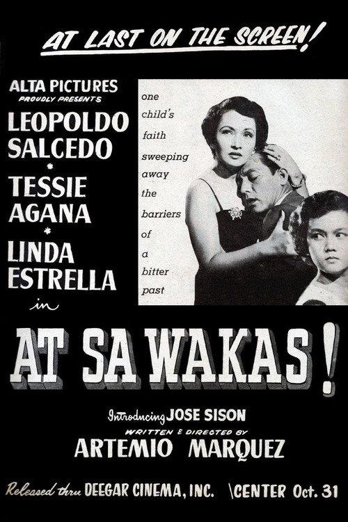 ...At Sa Wakas! 1954 official movie poster