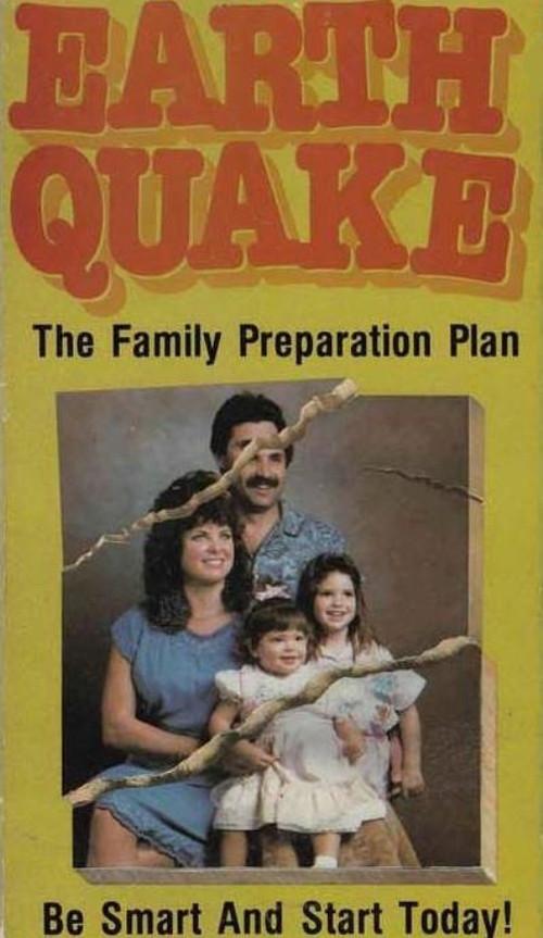 Earthquake: The Family Preparation Plan 1988 official movie poster