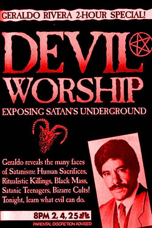 Devil Worship: Exposing Satan's Underground 1988 official movie poster