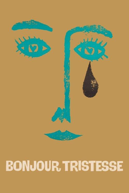 Bonjour Tristesse 1958 official movie poster