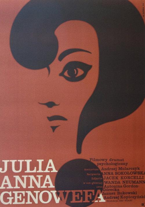 Julia, Anna, Genowefa... 1968 official movie poster