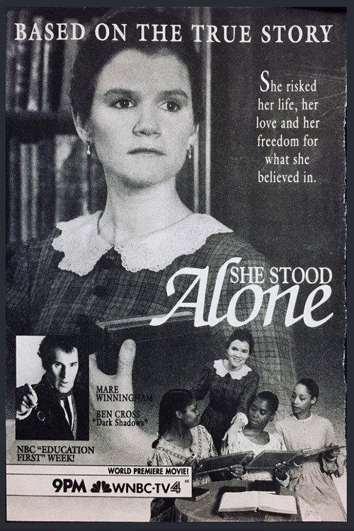She Stood Alone 1991 official movie poster