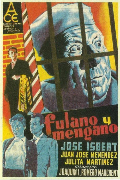 Fulano y Mengano 1957 official movie poster