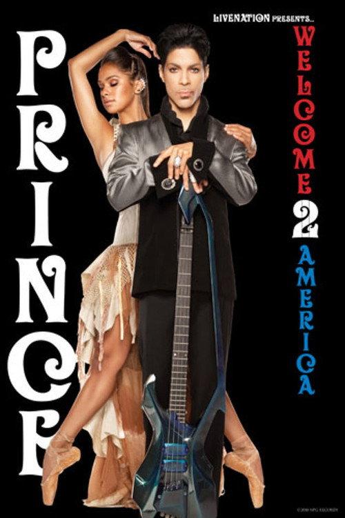 Prince : Welcome 2 America - MSG New York 2010 official movie poster