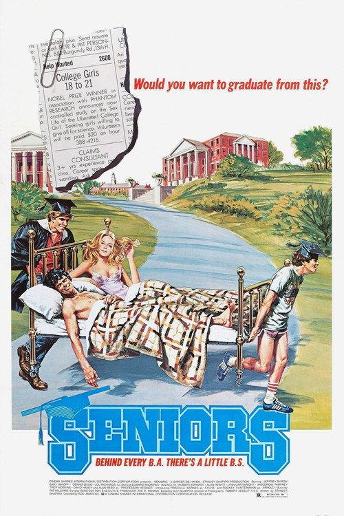 The Seniors 1978 official movie poster