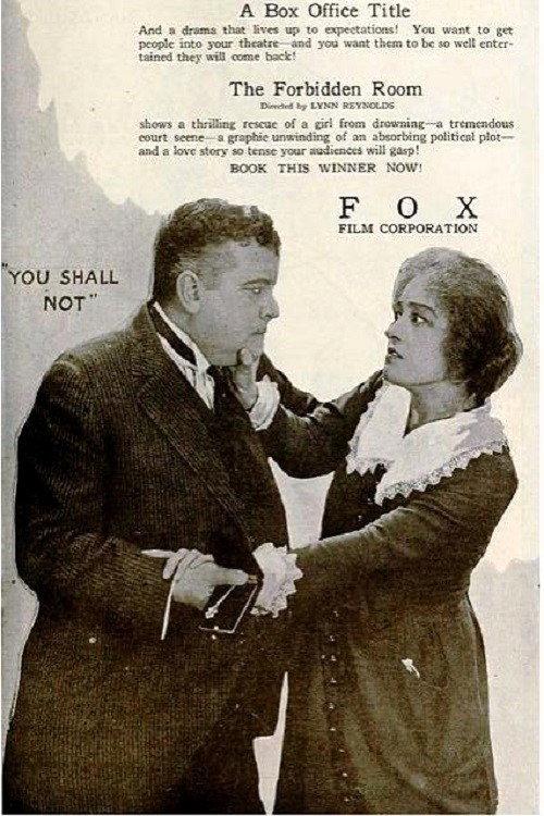The Forbidden Room 1919 official movie poster