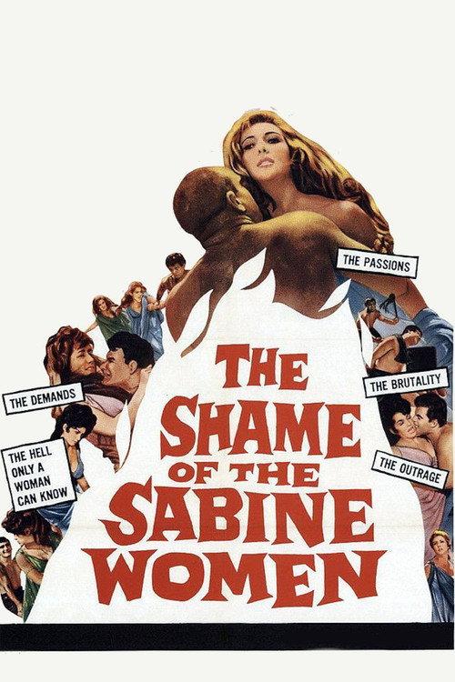 The Shame of the Sabine Women 1962 official movie poster