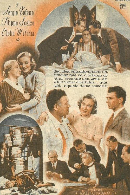 I figli del marchese Lucera 1939 official movie poster