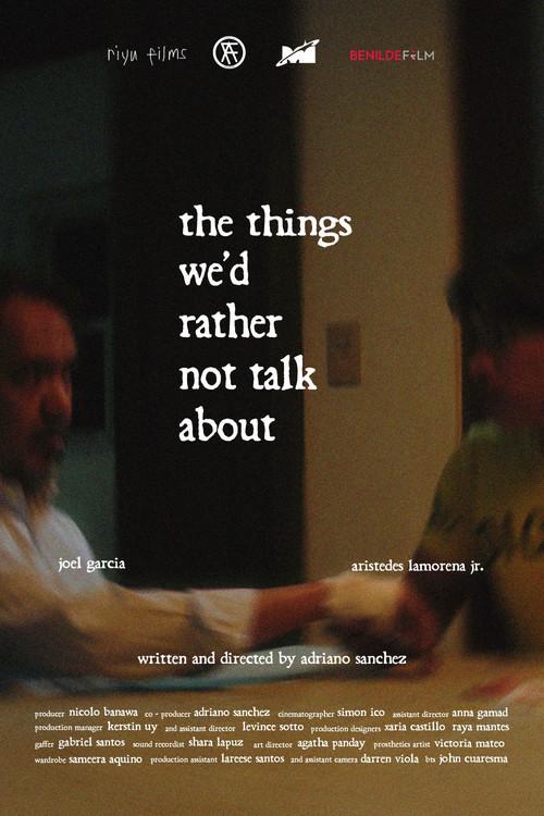 the things we'd rather not talk about 2024 official movie poster