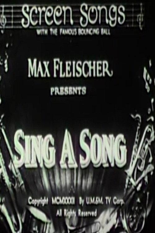 Sing a Song 1932 official movie poster