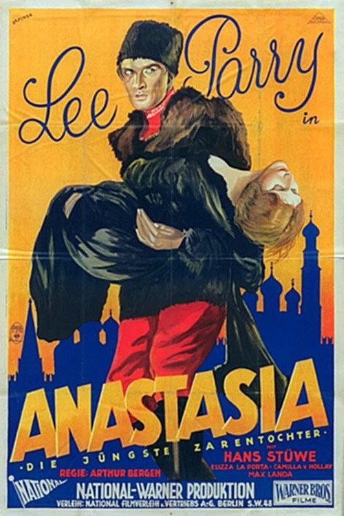 Anastasia, die falsche Zarentochter 1928 official movie poster