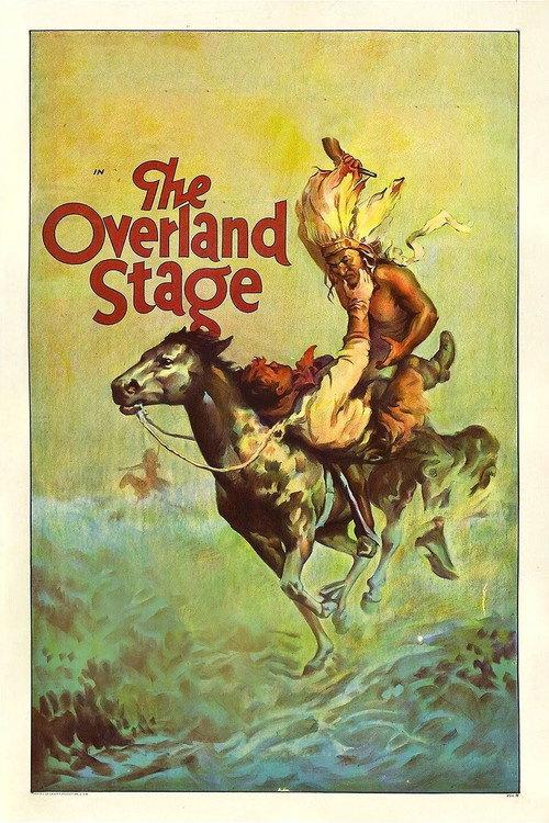 The Overland Stage 1927 official movie poster
