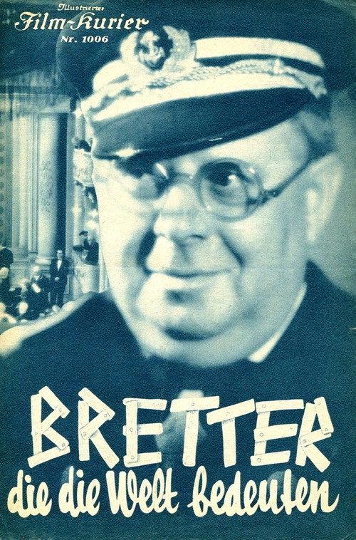 Bretter, die die Welt bedeuten 1935 official movie poster