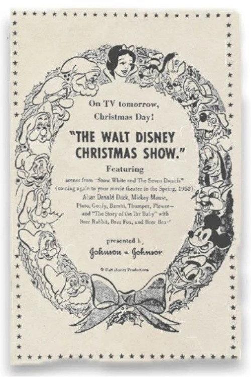 The Walt Disney Christmas Show 1951 official movie poster