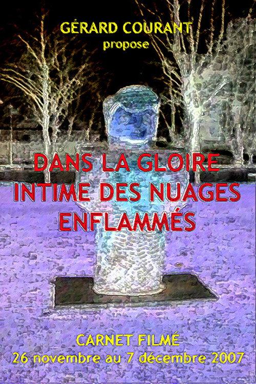 Dans la gloire intime des nuages enflammés 2008 official movie poster