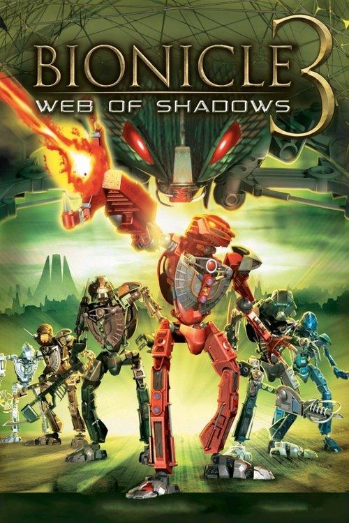 Bionicle 3: Web of Shadows 2005 official movie poster