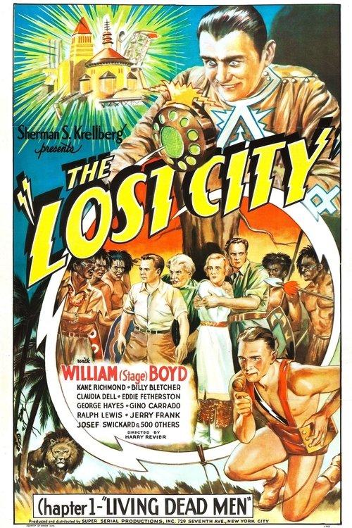 The Lost City 1935 official movie poster